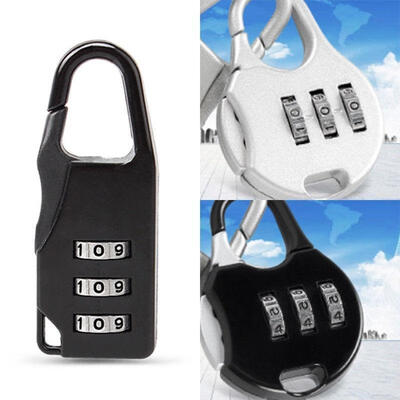 

3 Dial Alloy symbol combination code lock for backpack suitcase Luggage