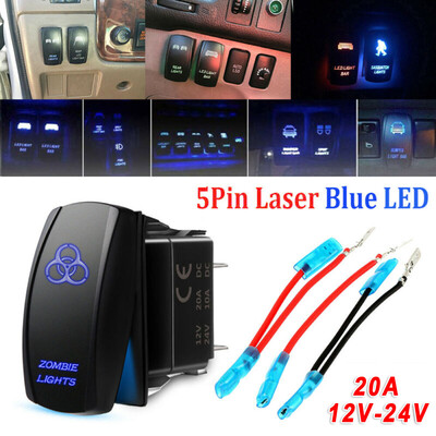 

Replaces LED Blue Power Lights Push Button Switch Laser For Camry Prius Corolla