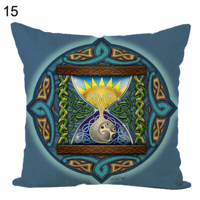 

45x45cm Mandala Pattern Throw Pillow Case Cushion Cover Home Sofa Bed Car Decor