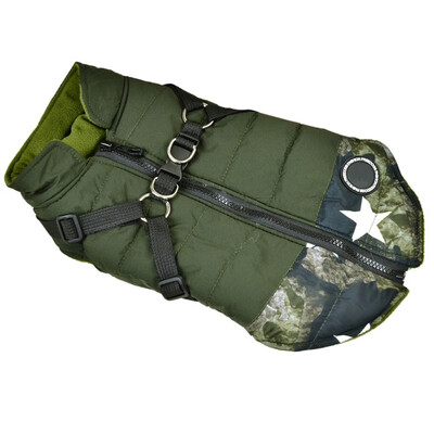

Pet Dog Vest with Chest Harness Puppy Multi-design Winter Cloth Warm Belt Coats for Small Medium Dogs French Bulldog Chihuahua