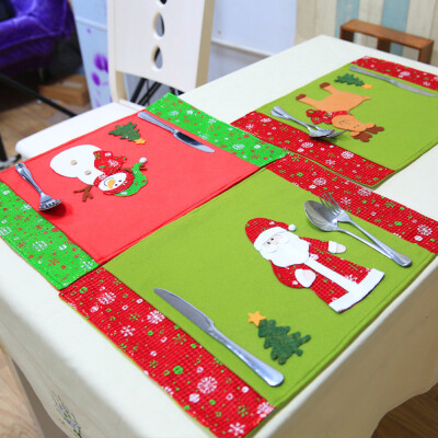 

Tailored New Christmas Decoration Table Pad Christmas Restaurant Western RestaurantA