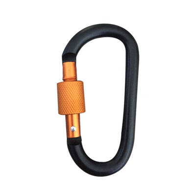 

Aluminum Keyring Carabiner D-Ring Chain Clip Snap Hook Karabiner Camping Keyring Tool CY1
