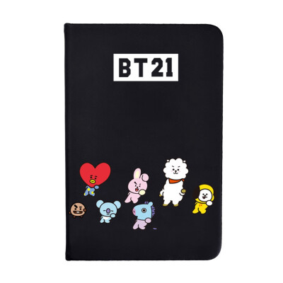 

CAR-TOBBY New KPOP BTS Bangtan Boy GOT7 TWICE SEVENTEEN WANNA ONE Notebook Soft Copy PU Note Book