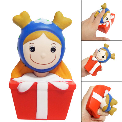 

YIWULASquishyies Cartoon Christmas Princess Scented Slow Rising Stress Reliever Toy