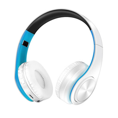 

colorful stereo Audio Mp3 Bluetooth Headset Foldable Wireless Headphones Earphone support SD card with Mic