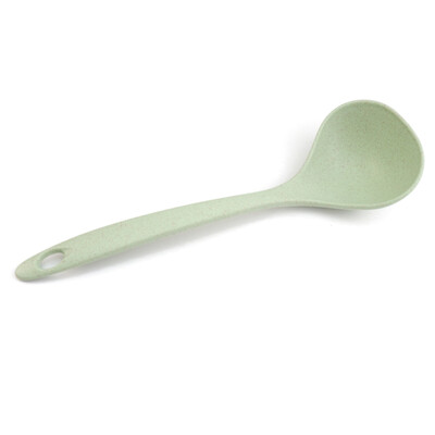 

Tableware Wheat Straw Rice Ladle 1Pcs 4 Colors Long Handle Soup Spoon Meal Dinner Scoops Kitchen Supplies Cooking Tool
