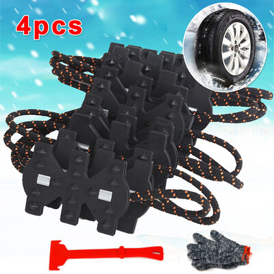 

Car Truck Wheel Tire Chain Anti-skid Winter Snow Ice Mud Emergency Strap Durable