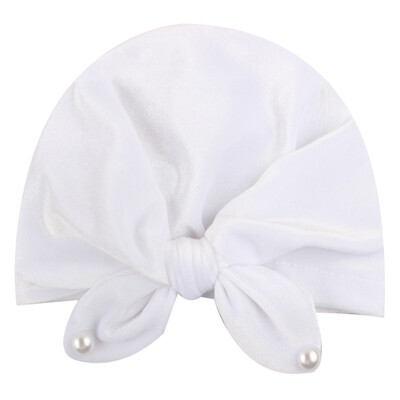 

2019 New Baby Cotton Hat For Girls Boys Newborn Rabbit Ear Elastic Hats Accessories Photography Props