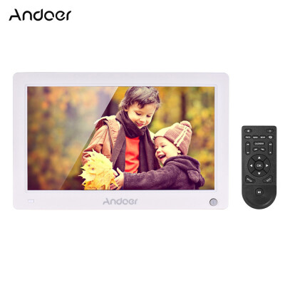 

Andoer 116 Inch Digital Photo Frame IPS Full View Screen Eletronic Picture Album High Resolution 192012801610 Support 1080P H