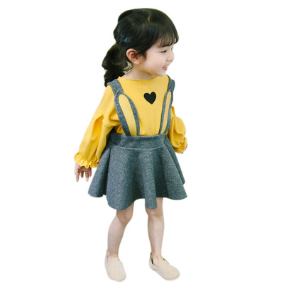 

2018 Autumn Newborn Baby Girl Clothing Set Infant Suit Baby Girl Clothes T-shirtskirt hoodies Clothing set
