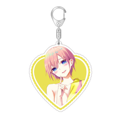 

CAR-TOBBY Anime Five-part Flower Wedding Animation Nakano Acrylic Keychain Pendant