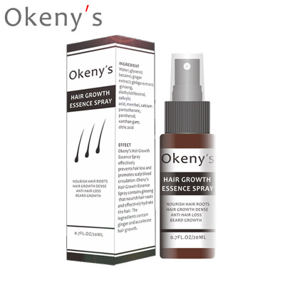 

Okenys Hair Growth Essence Spray Growth Oil Preventing Baldness Anti Hair Loss Hair Care Nourishing Enhancing Hair Roots