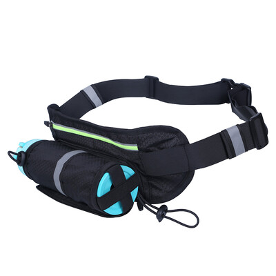 

Unisex Nylon Travel Water Bottle Mobile Phone Multifunctional Waist Pouch Bag Belt Fanny Pack