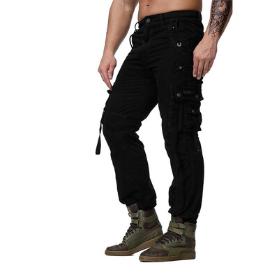

Gobestart Fashion Mens Regular Fit Pants Cargo Pants Casual Trousers Work Pants