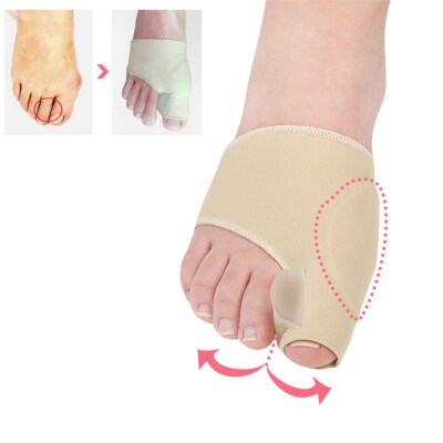 

1Pair Big Toe Hallux Valgus Corrector Orthotics Feet Care Bone Thumb Adjuster Correction Pedicure Socks Bunion Straightener