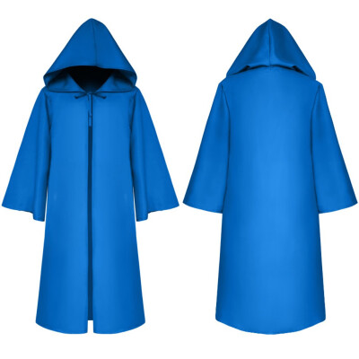 

Toponeto Women Mens Vintage Gothic Solid Hooded Bandage Cloak Cosplay Outwear Coat