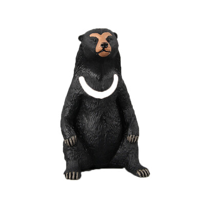 

Tailored Black Bear Animal Model Toy Figurine Model Ornament Toys