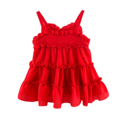 

Summer Baby Girl Sleeveless Princess Dress Toddler Pageant Party Wedding Dresses Kids Vestidos