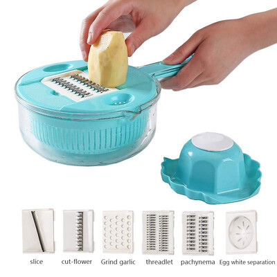 

Multifunctional Slicer Vegetable Cutter With 4 Pieces Blade Potato Peeler Carrot Vegetable Fruit Grater Household Kitchen Tool