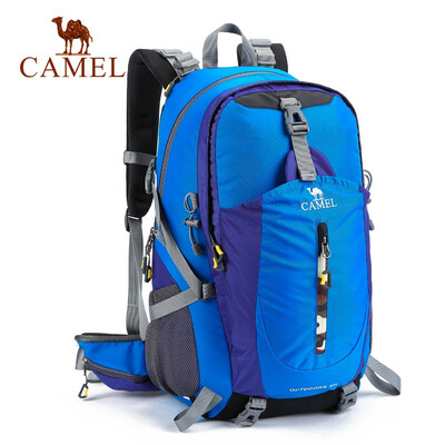 

CAMEL CROWN 40L Lightweight Backpack Water Resistant Outdoor Sports Daypack with Rain Cover for Hiking Running Cycling Biking