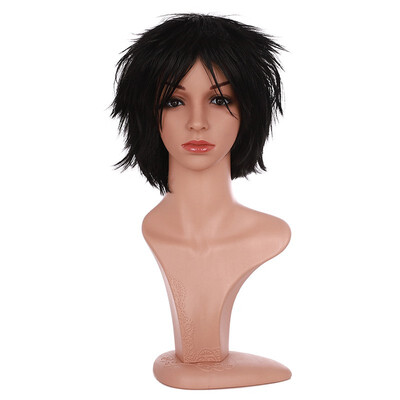 

Short Cosplay Wig Women Men Fluffy Straight Anime Comic Hairstyle Party Costume Dress Synthetic Hair Pixie Wigs