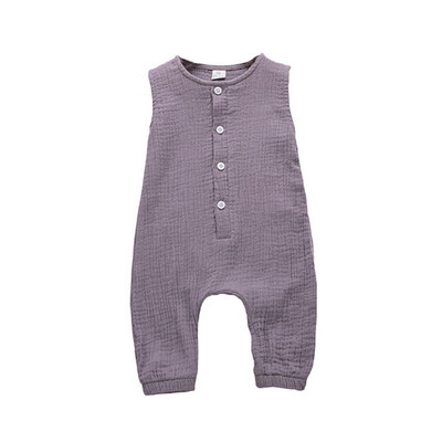 

Newborn Baby Girls Clothing Sleevless Plaid 100 Cotton Rompers Jumpsuit Playsuit Infant Baby Clothes Sets Outfits Summer
