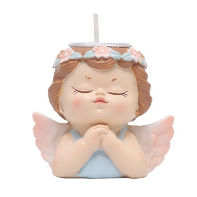 

Novel Guardian Angel Candlestick Lovely Angel Candlestick Cute Gift Female Family Candlestick Home Decoration Accessories