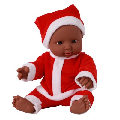

Tailored Lifelike 12 inch Christmas Dolls Washable Soft Body Bbay Play Dolls Toy Gift