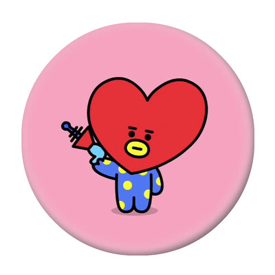 

BTS Badge Round BTS Badge Clip Cartoon Pin Badge Decorative for Clothing Bags Caps