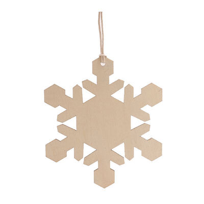 

10 Pcs Bird Wooden Bauble With Holes Natural Wood DIY Craft Christmas Ornaments Hanging Decorations
