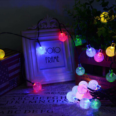 

Gobestart Solar Powered 30 LED String Light Garden Path Yard Decor Outdoor festival Lamp