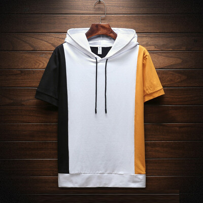 

Toponeto Mens Summer New Style Fashionable Solid Colour Short Sleeve Comfortable Blouse