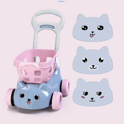 

Tailored Shopping Carts Fruit Vegetable Pretend Play Children Kid Educational Toy gift