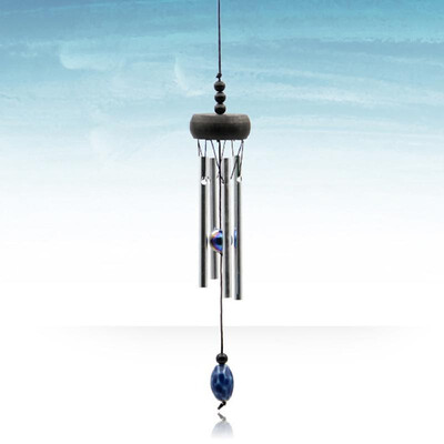 

Wind Chime Cute Christmas Decoration Hanging Ornament Wood Multi-Tube Ceramic Wind Chimes Thanksgiving Day Home Outdoor Garden Bal