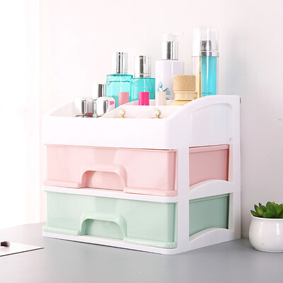 

Toponeto Large Cosmetic Storage Box Table Drawer Type Skin Care Products Storage Rack
