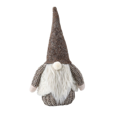

Christmas Decoration Faceless Santa Claus Doll Wearing Sweater Party Supplies Decoration
