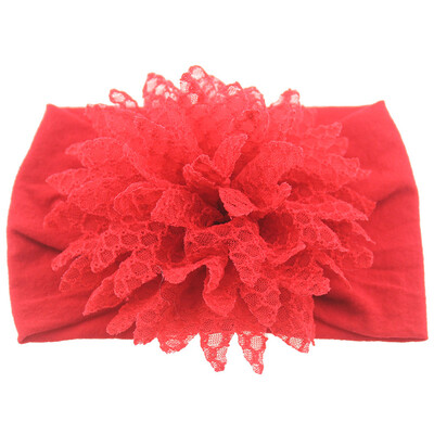 

New Baby Girls Big Lace Floral Design Headband Headwear Apparel Photography Prop Party Gift