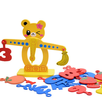 

YIWULAWooden Balance Game Scales Early Learning Weight Child Kids Intelligence Toys