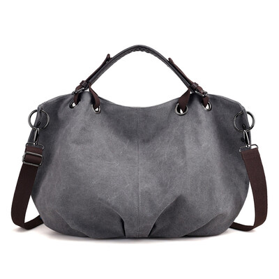 

Tailored Fashion Womens Multi-Function Large Capacity Canvas Shoulder Bag Travel Bag