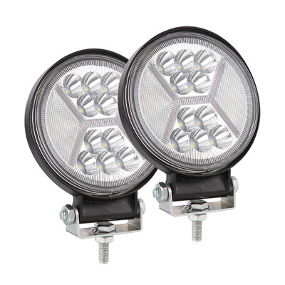 

2PCS 4 Inch 117W High Power LED Light Ultra-Thin Off-Road Vehicle Spotlight LED Work Light Truck Part