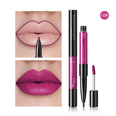 

Pudaier Matte Lipstick Nude Lipgloss Makeup Tint Waterproof Tattoo Paint Pigment Wine Red Velvet Lip Stick Makeup Cosmetic
