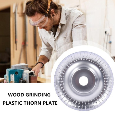 

100mm Wood Angle Grinding Wheel Sanding Carving Rotary Tool Abrasive Disc Angle Grinder Tungsten Carbide Coating Bore Shaping