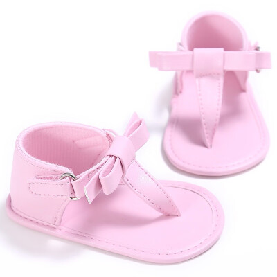 

Baby Sandals Sweet Summer Baby Girls Fashion Breathable Bowknot First Walkers Infant Toddler Kids Anti-skid Casual Shoes