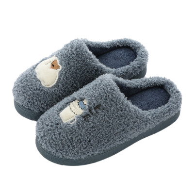 

Kids Cotton Indoor Slippers Baby Winter Boys Girls Home Non-Slip Cartoon Pattern Cute Plush Warm Shoes