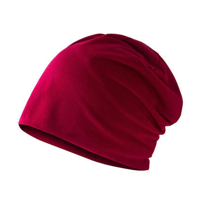 

Spring Women Men Unisex Knitted Winter Cap Casual Beanies Solid Color Hip-hop Snap Slouch Skullies Bonnet Hat