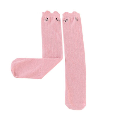 

Cartoon Children Sock Lovely Cat for Baby Girls Children Knee High Socks Print Animal Kawaii Child Socks Over Knee Girl Socks