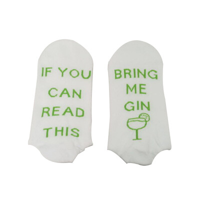 

Cotton Gin Socks If You Can Read This Bring Me Gin Perfect Gin&Tonic Gifts for Adults Birthday Gift