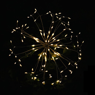 

New Simple And Beautiful LED Sound Control Pendant Lamp Hang Light Modern Dandelion LED Light Home Indoor Birthday Party Decor