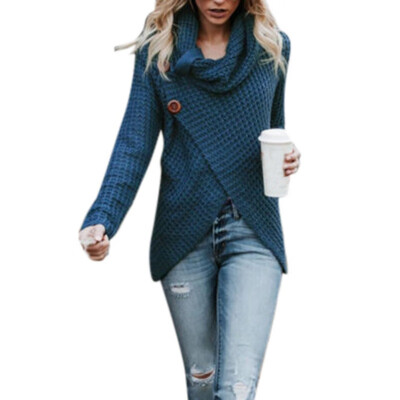 

Women Sweater Knitted Long Sleeve O-neck Solid Girls Sweater Pullover Tops Blouse Shirt Pullovers Winter Women Clothing 2018