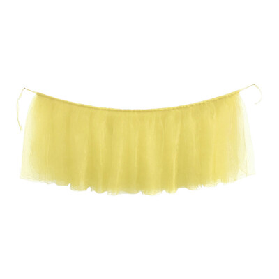 

Gobestart Table Skirt Cover 39Inch Birthday Wedding Festive Party Decor Table Cloth 1PCS